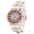 2016 Newest Colorful Girls Silicone Luxury Watch